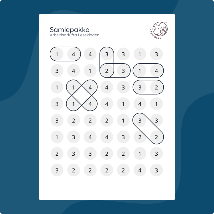 Samlepakke: Tallvenner, tallene 5-10